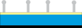 Exine intectée réticulée (vue de profil)